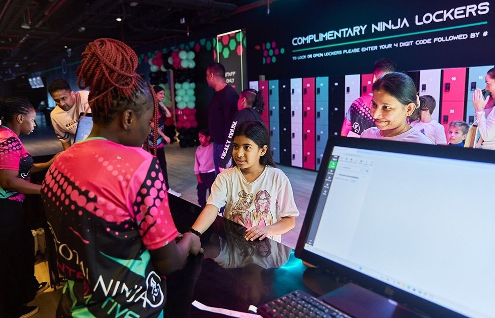 Valo Motion Total Ninja Interactive Dubai entrance