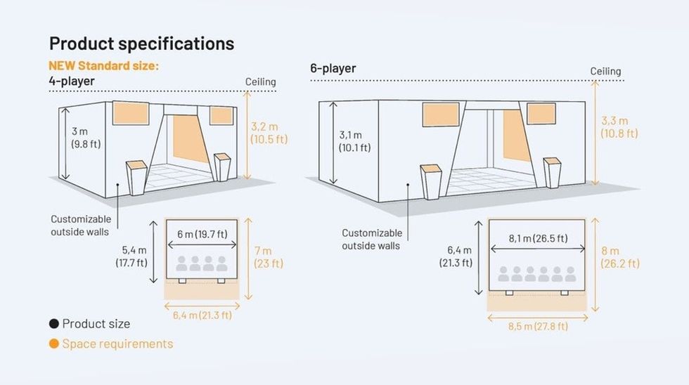 Valo Motion ValoArena layouts