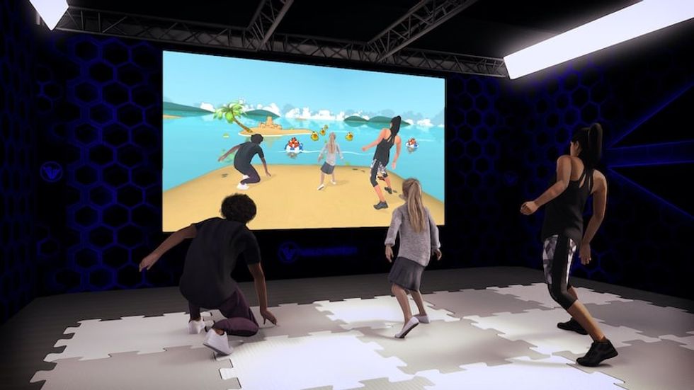 ValoArena rendering - players inside the game