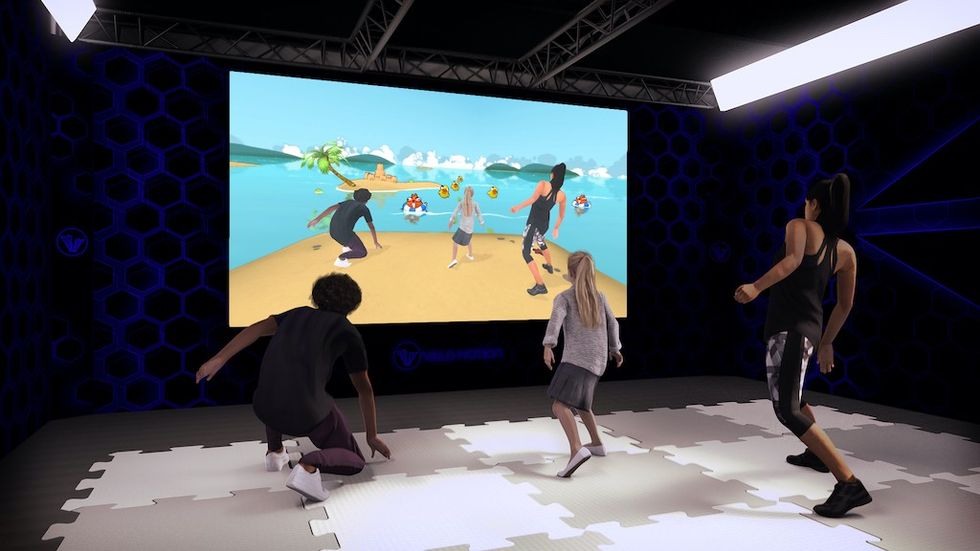 ValoArena rendering - players inside the game