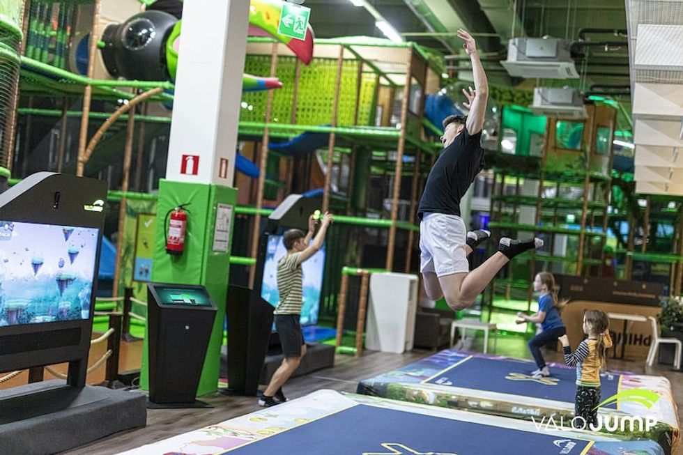 ValoJump air double setup IAAPA Expo Europe 2021