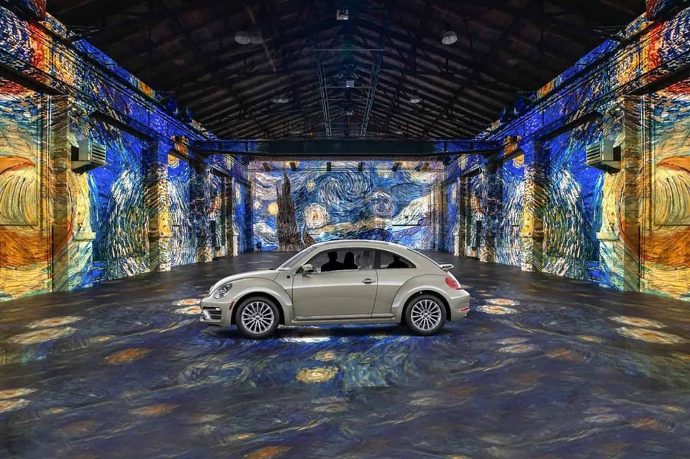 van gogh by car immersive experiences