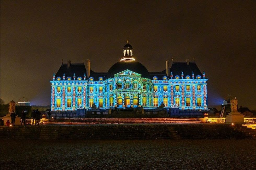 Vaux-le-Vicomte-Christmas Digtial Projection
