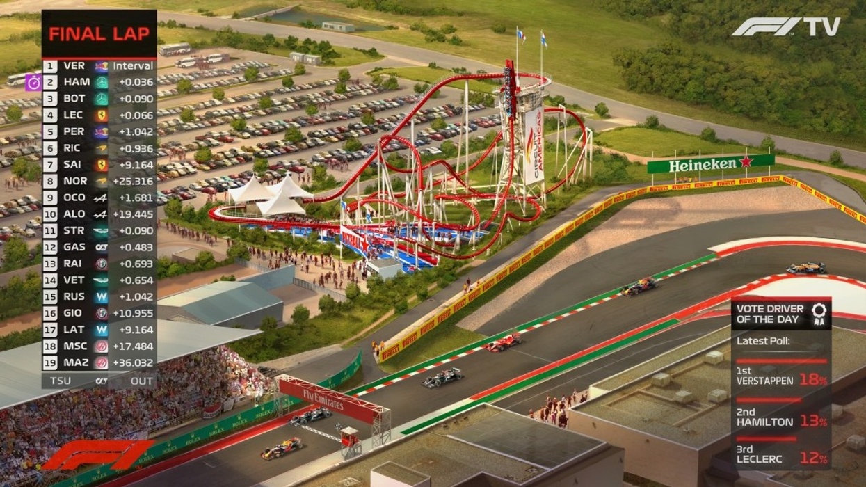 Vekoma Artistic Rendering - Tilt Coaster COTA