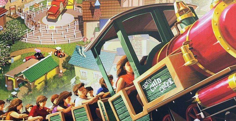 Vekoma Choco Chip Creek EnergyLandia