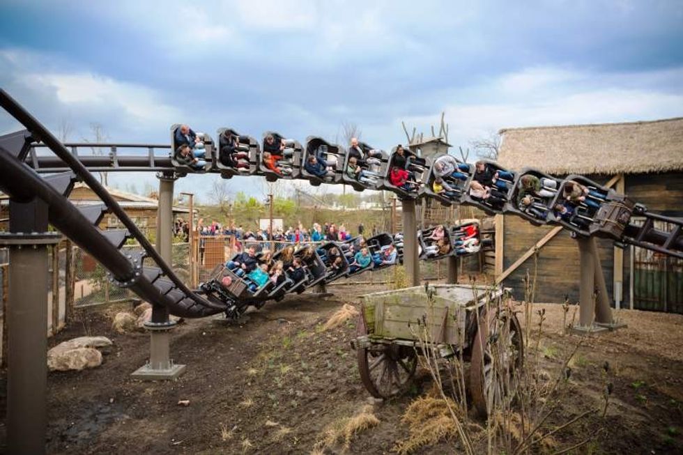 vekoma duelling family boomerang racer