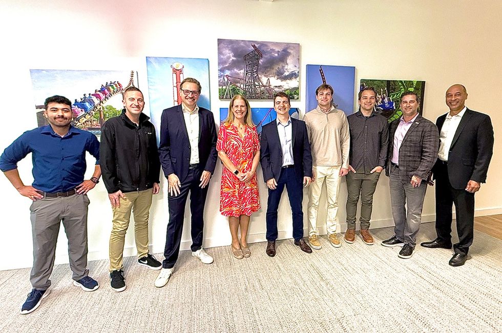 Vekoma Rides team and OEP