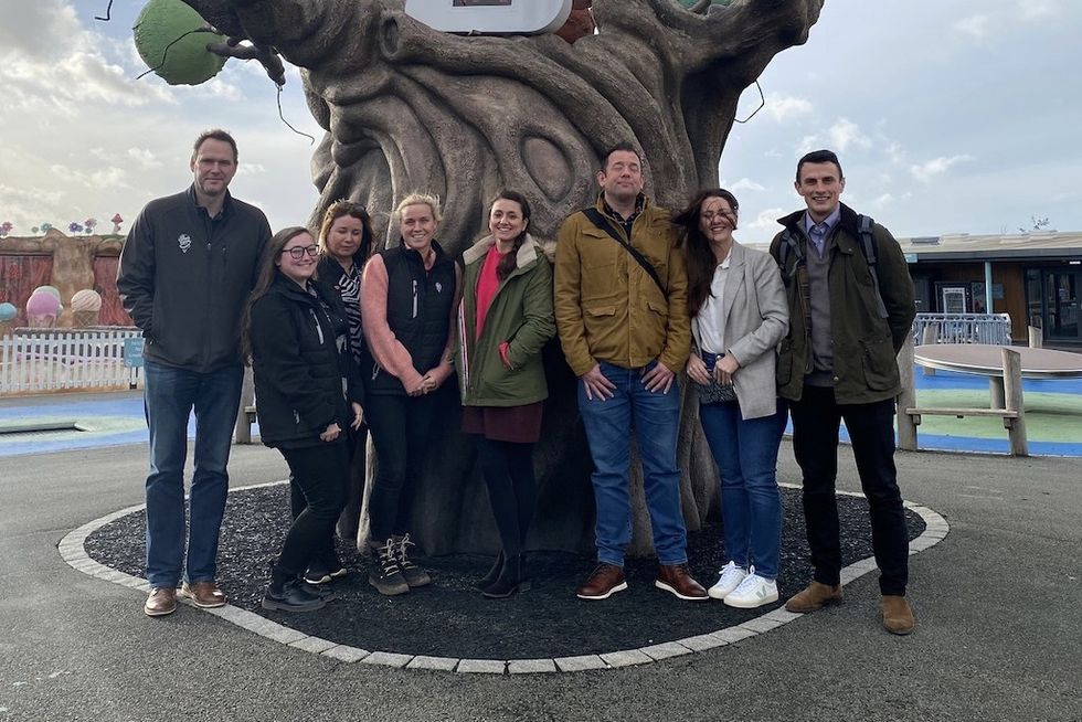 Vennersys team at the Ice Cream Farm