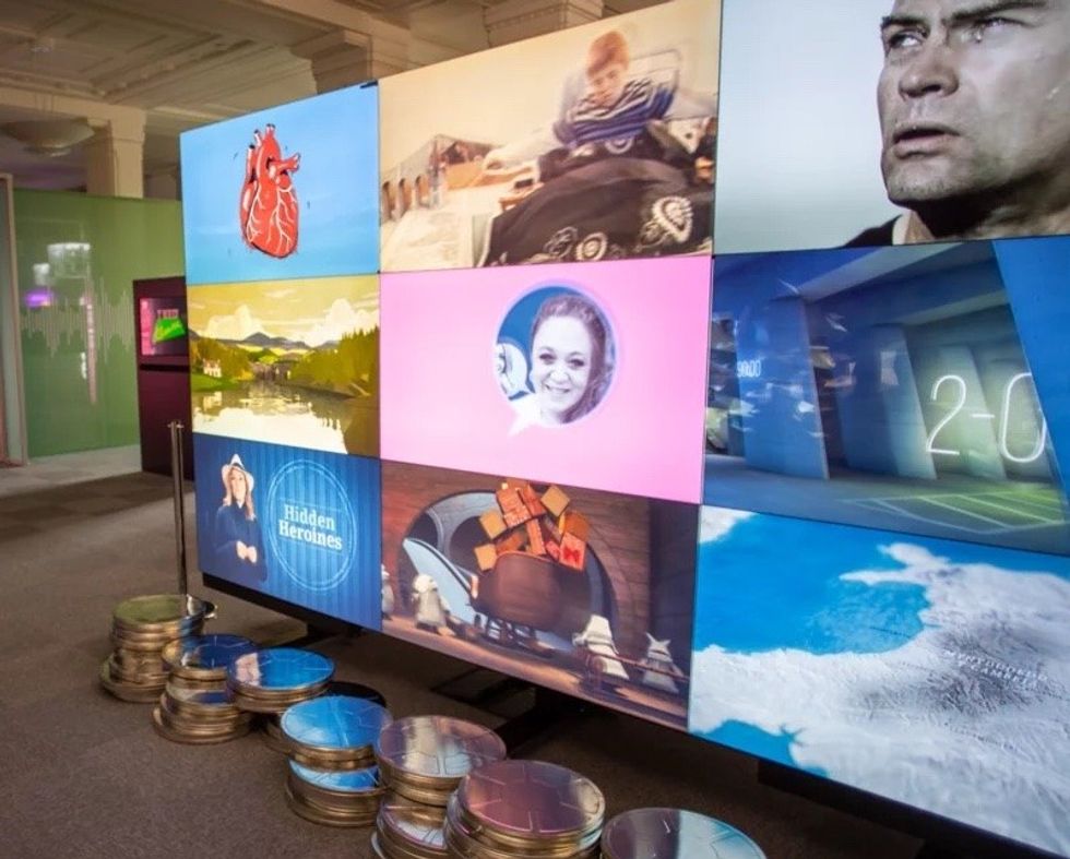 videowall Wales Broadcast archive