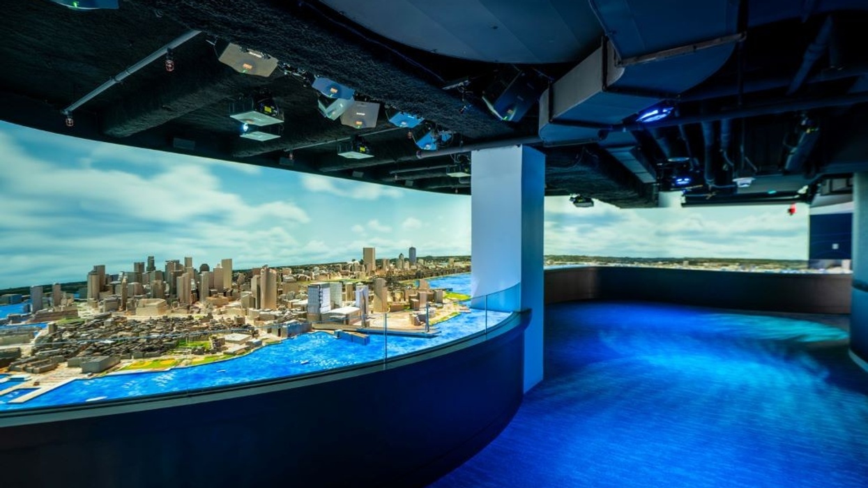 view boston - model of the city