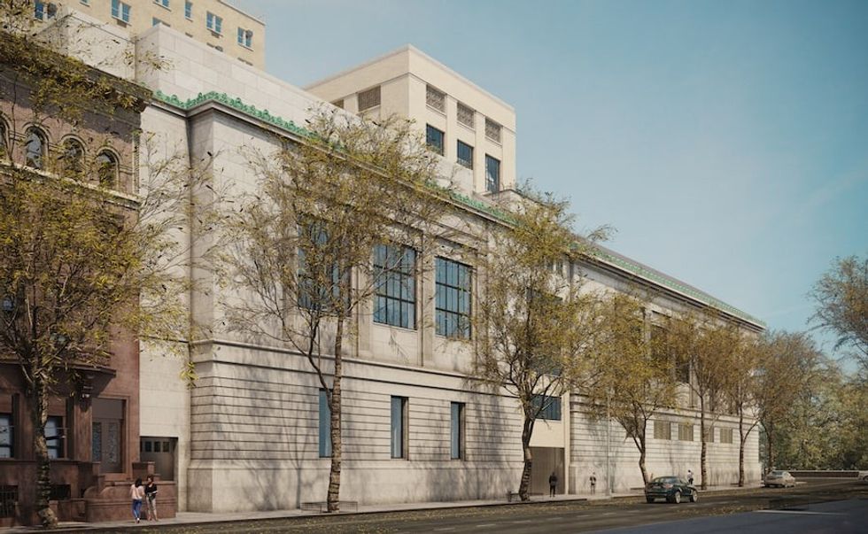 View from 76th Street - NYHC expansion project