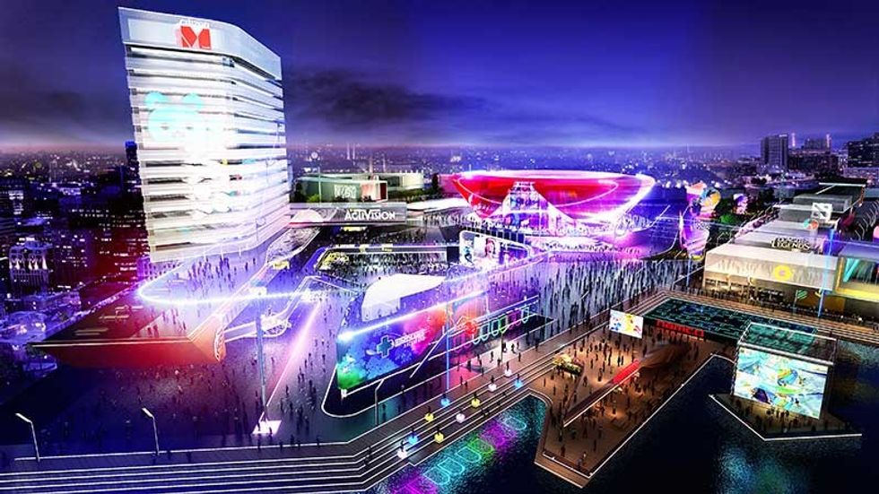 Village-Aerial esports