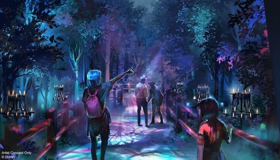 villains grove disneyland halloween