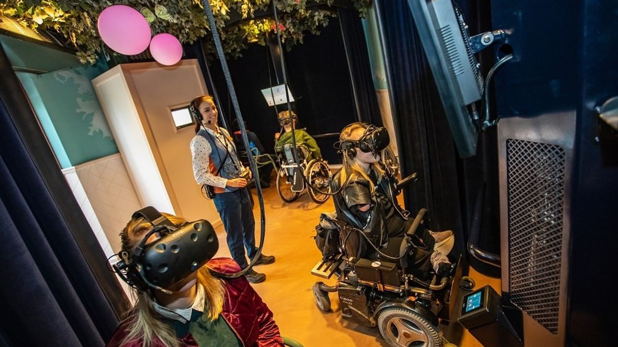 Virtual Droomvlucht at Efteling uses VR for disabled guests