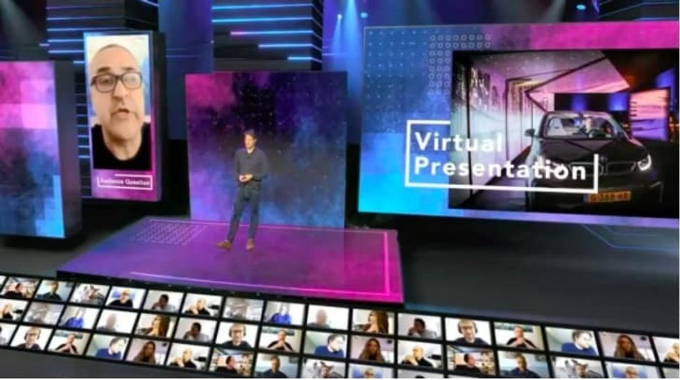 Virtual Event Expo Painting with Light