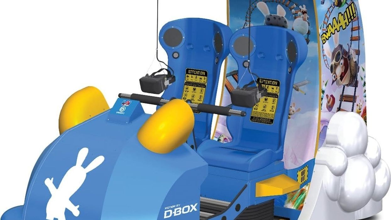 Virtual Rabbids: LAI Games brings attendant-free VR ride to amusement expo las vegas