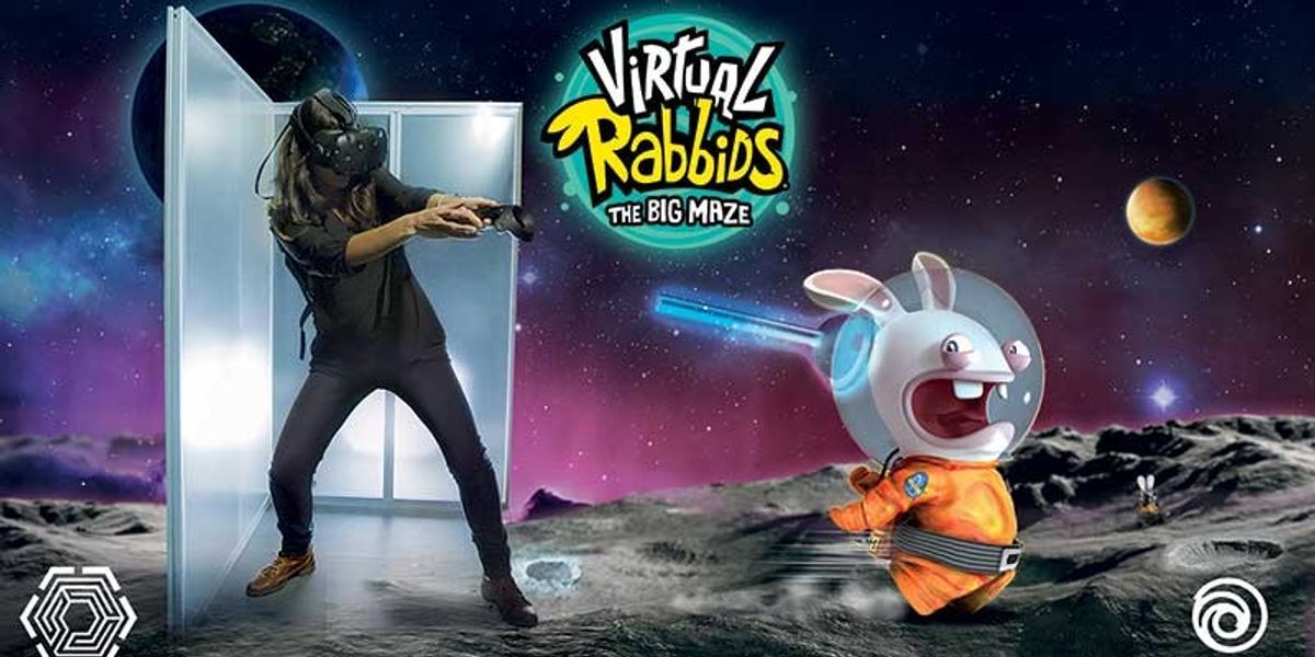 Ubisoft present Virtual Rabbids: The Big Maze virtual reality walk ...