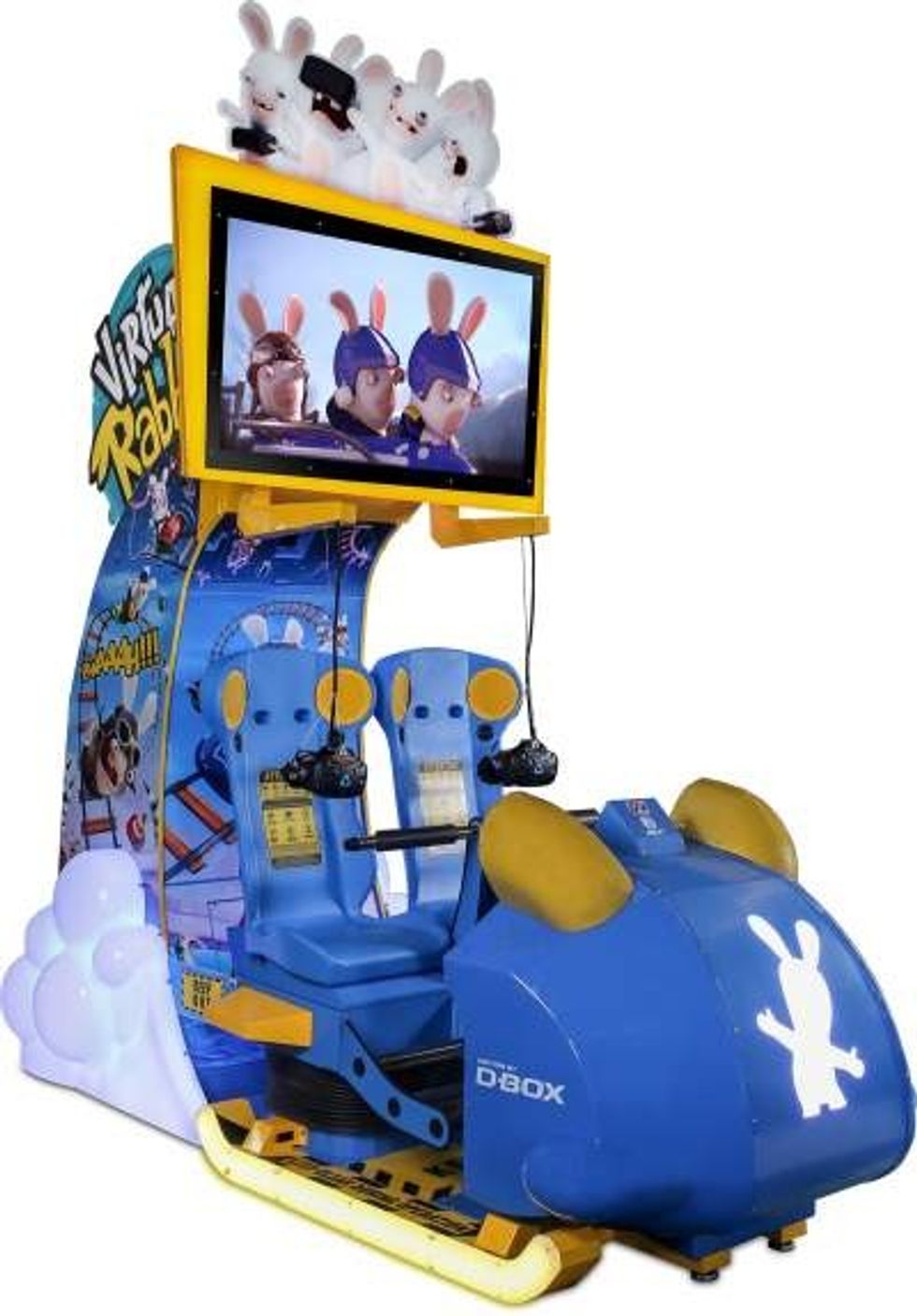 virtual rabbids VR ride at international bowl expo IBE lai games