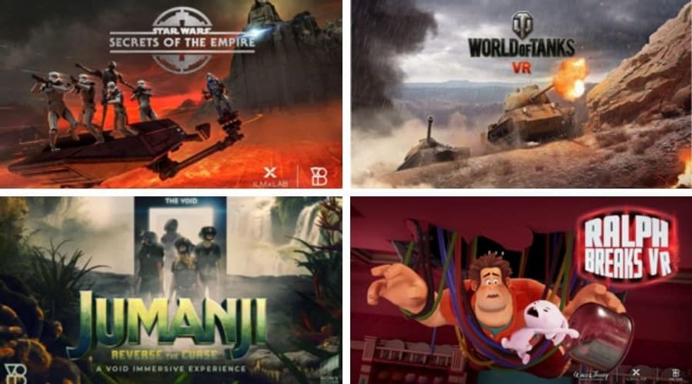 Virtual Reality experiences based on IP