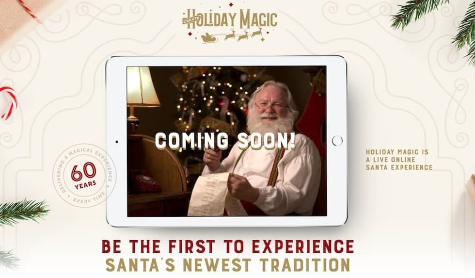 Virtual Santa Photogenic