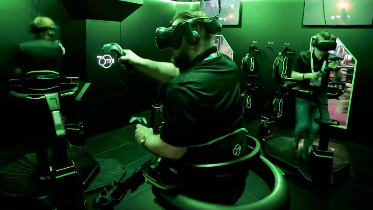 virtuix vr arena