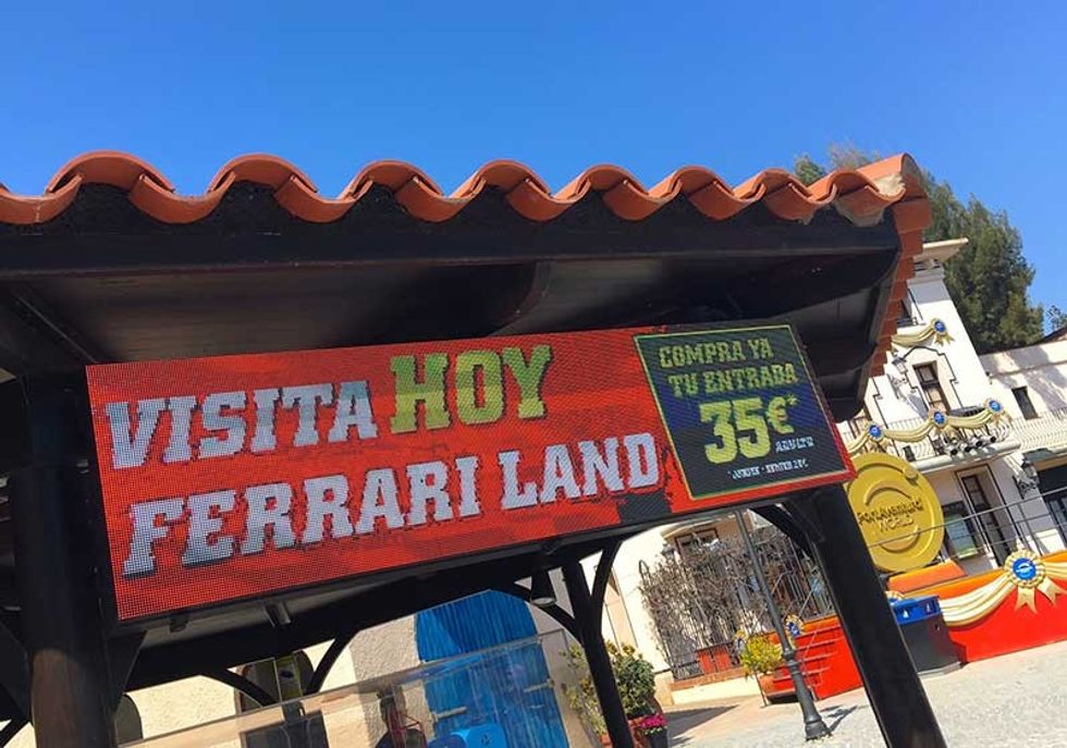 visit shop ferrari land