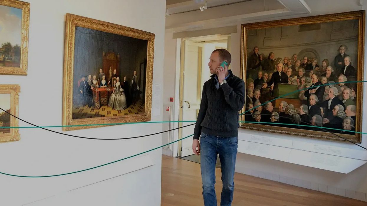 Visitor with Podcatcher Pro