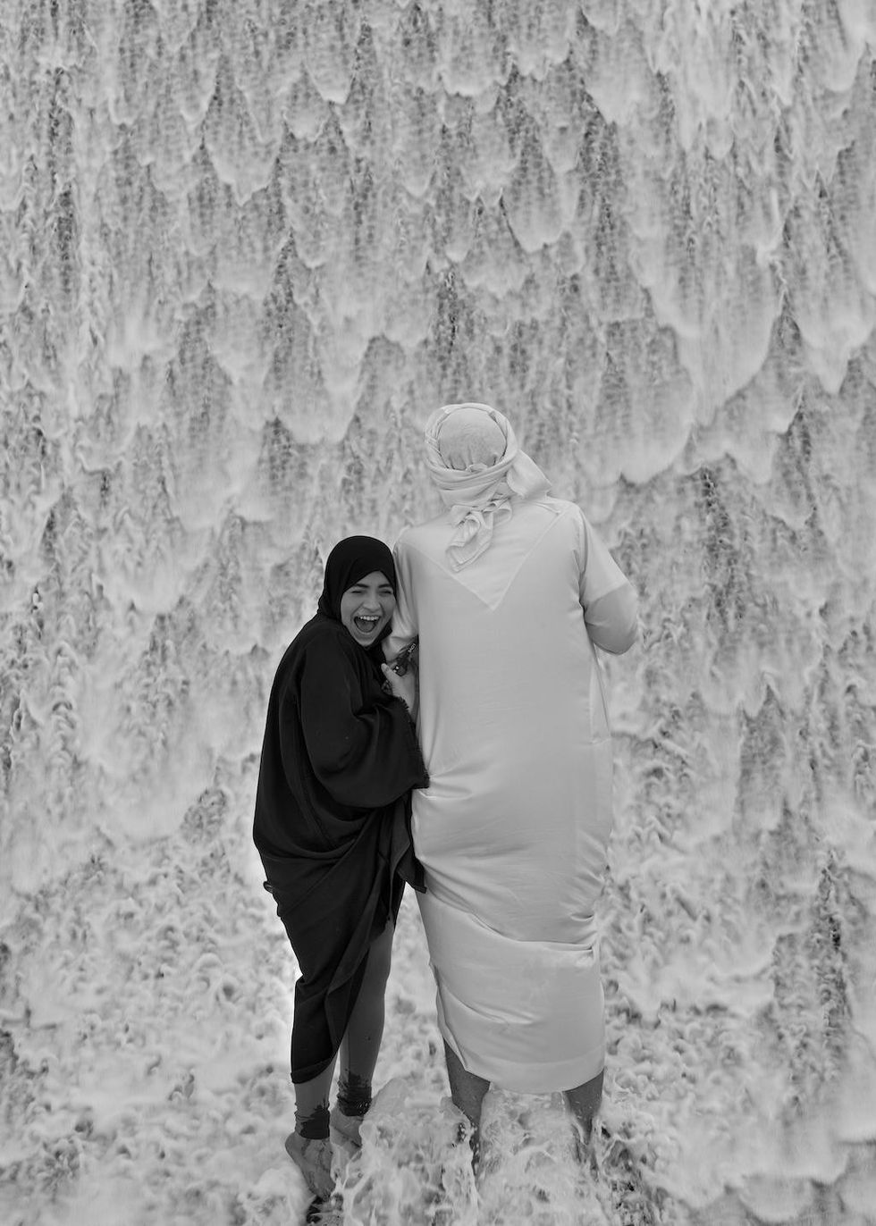 Visitors at Surreal, The Water Feature