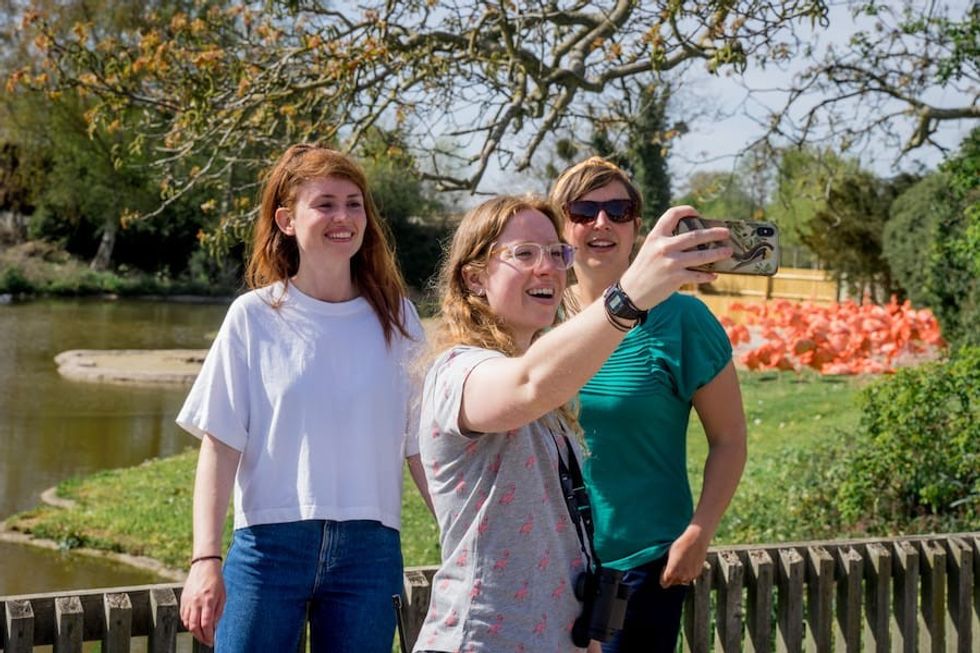 Visitors using Wetland Heroes App