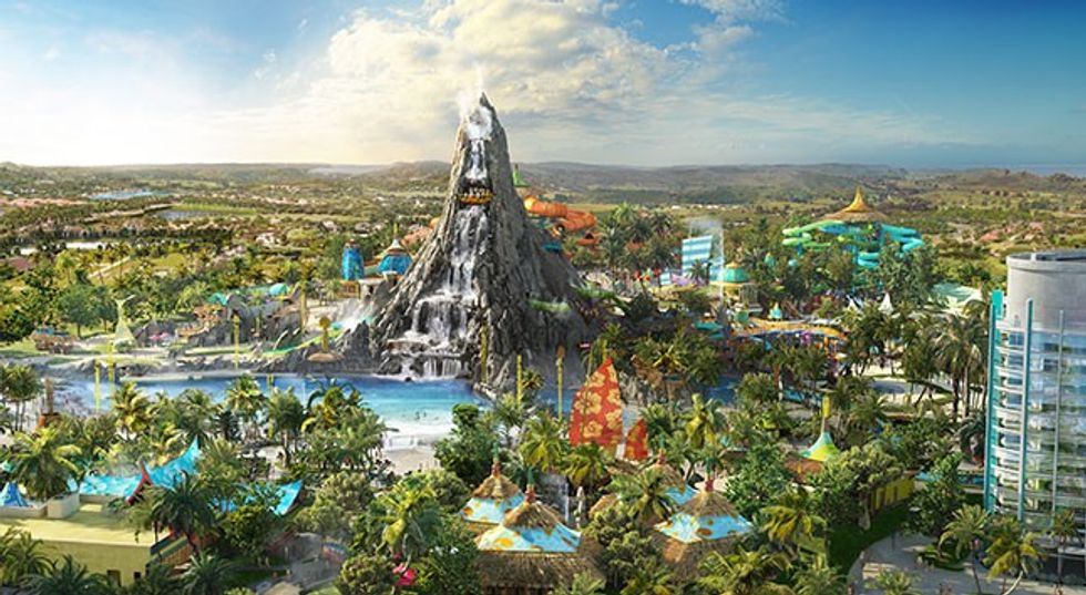 Volcano Bay Concept Art Universal Resort