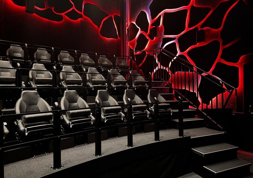 Volcano Express auditorium