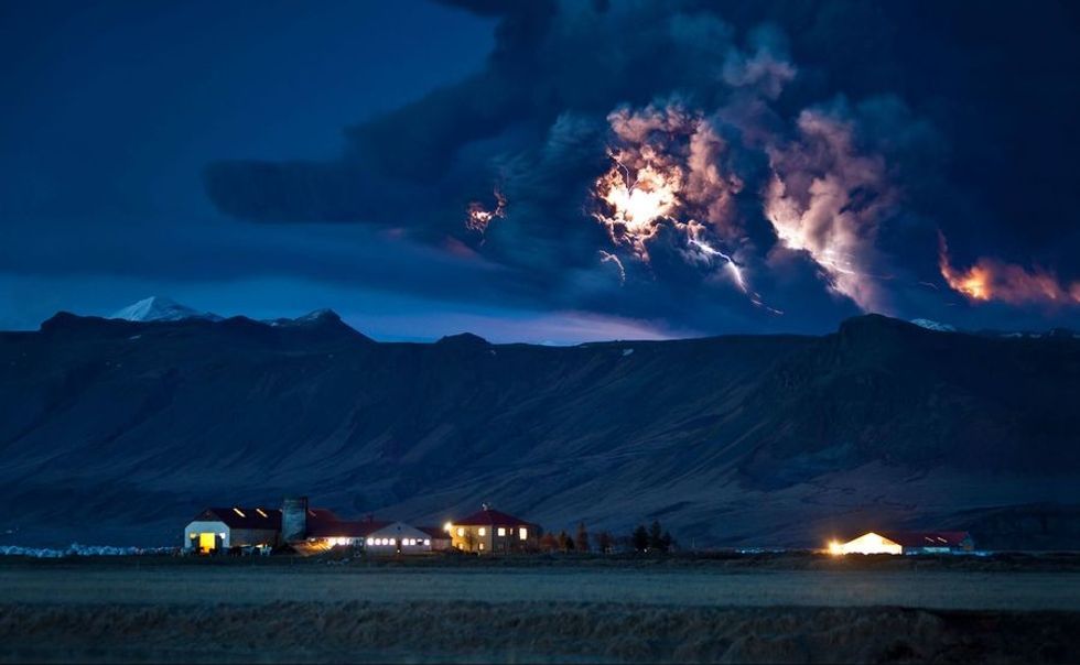 Volcano in Iceland, perspectives