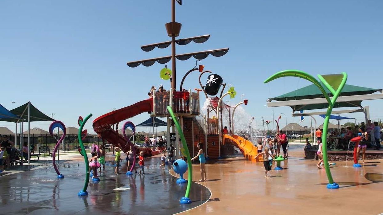 Vortex Pirate splash pad play