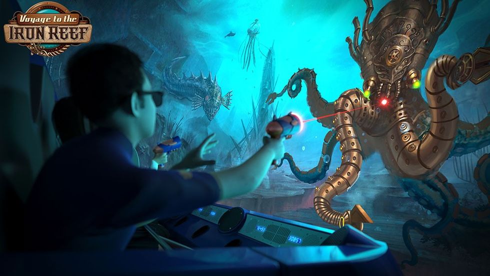 voyage to the iron reef knotts berry farm