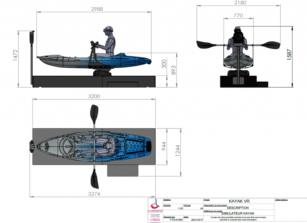 VR Kayak CL Corporation
