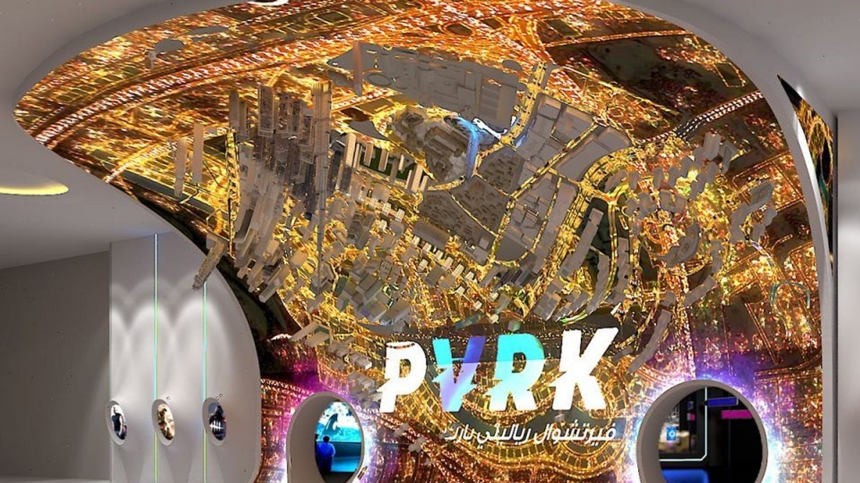 VR Park Dubai at the Dubai Mall. Virtual reality.