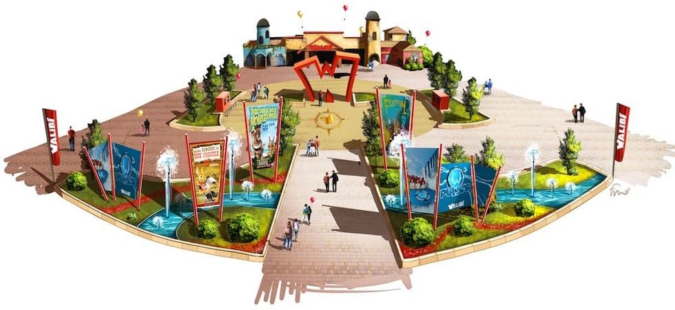 Walibi Belgium new entrance 2020