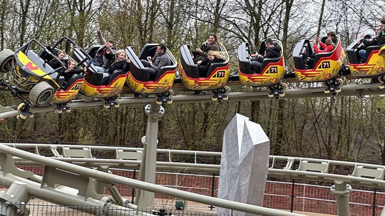Walibi Holland Eat My Dust coaster Zamperla