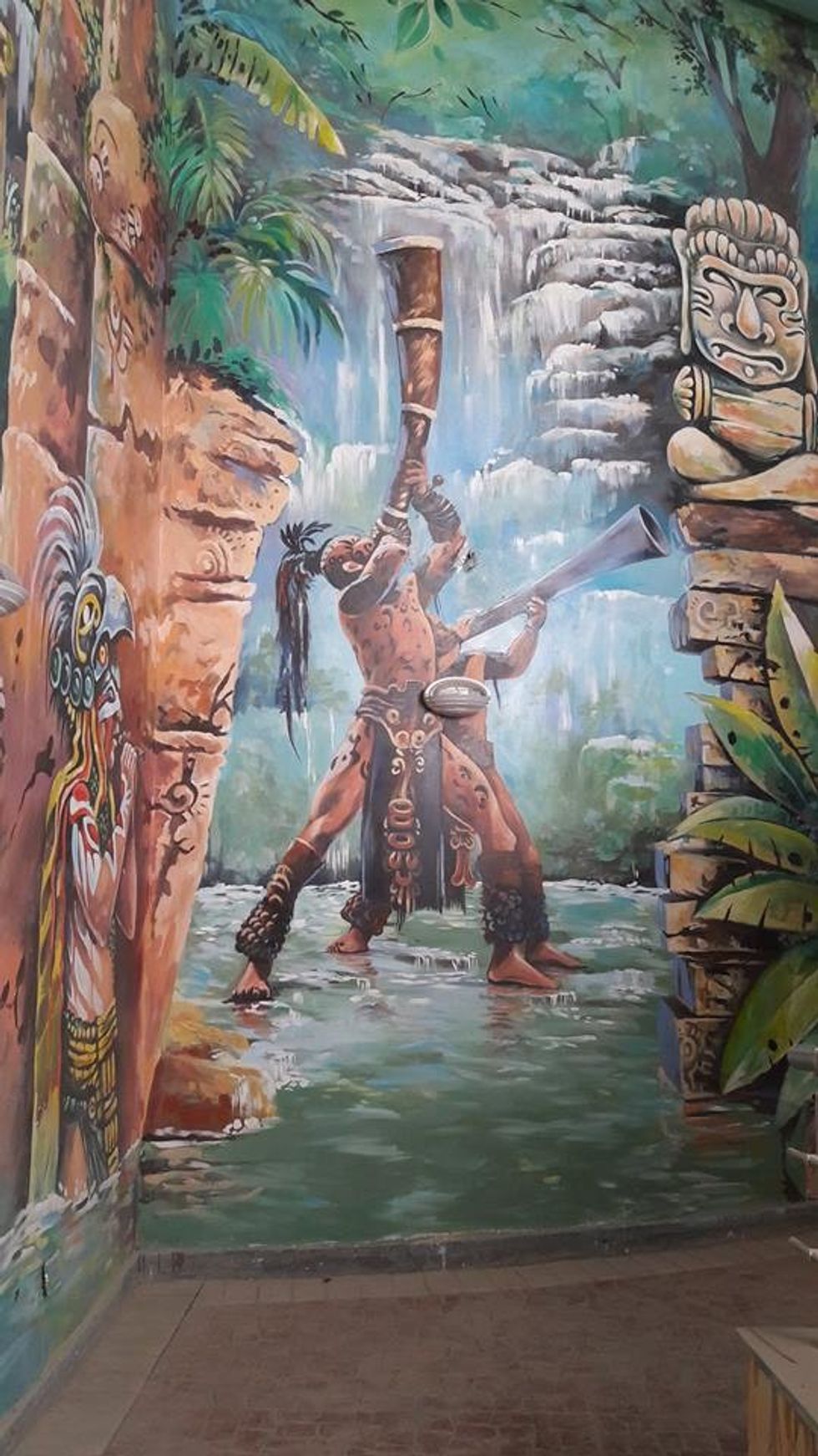 Wall Decoration Maya World EOS Rides