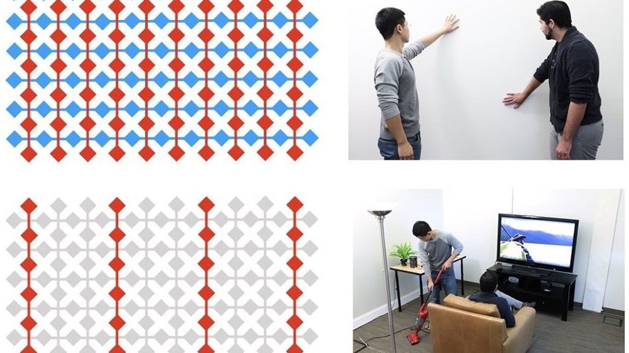 Wall++ smart wall conductive paint Disney Research