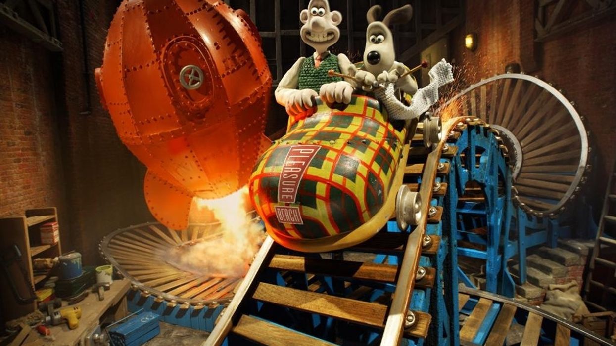 wallace and gromit thrill o matic blackpool pleasure beach
