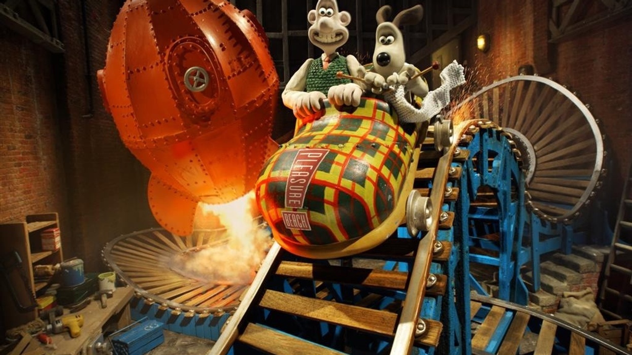 wallace and gromit thrill o matic blackpool pleasure beach