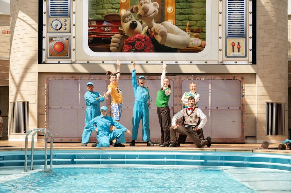 Wallace & Gromit P&O Cruises