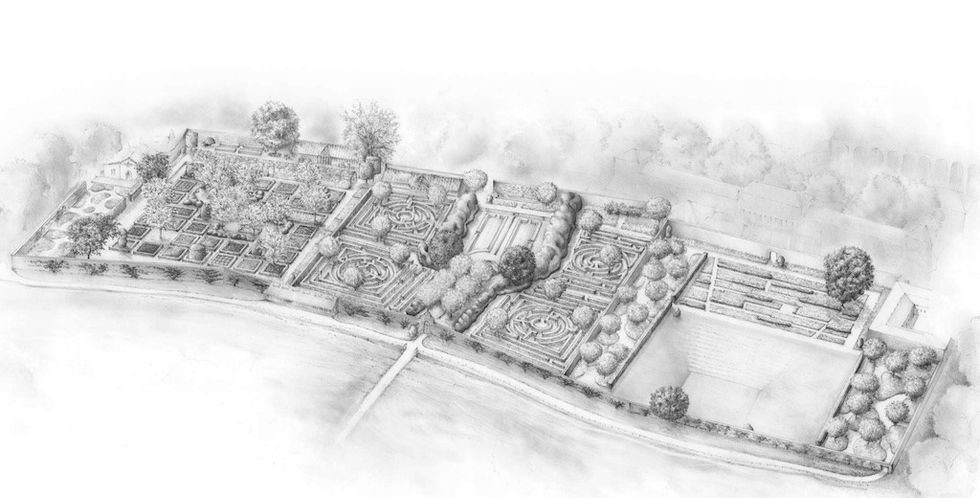 Walled Garden CGI