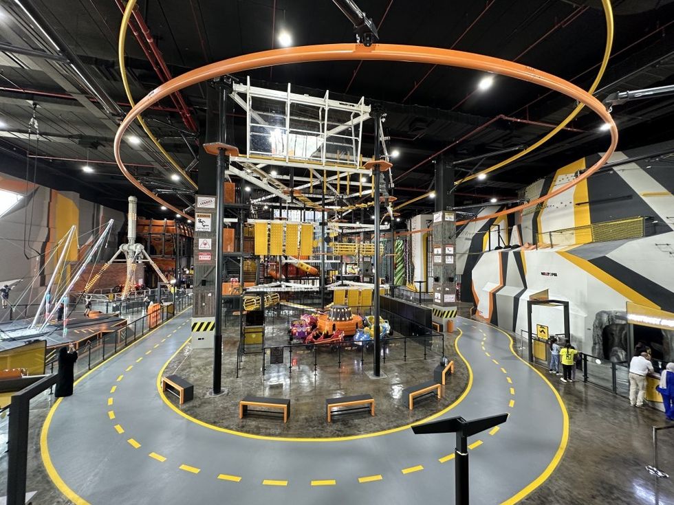 Walltopia Adrenark Adventure ropes course