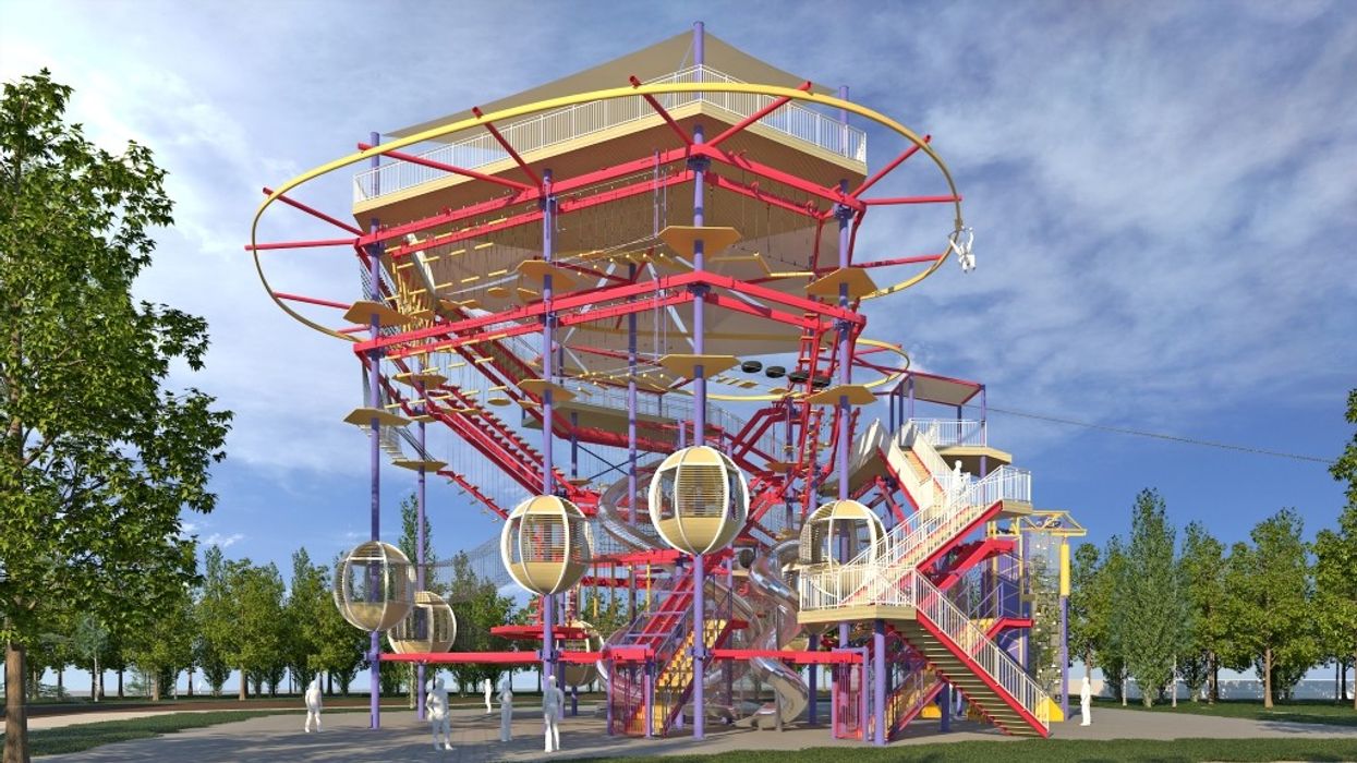 Walltopia Adventure Hub render