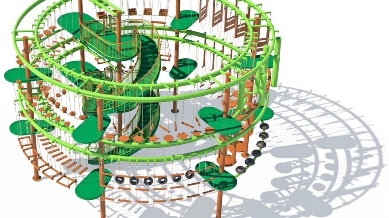 Walltopia Group Circle Ropes Course