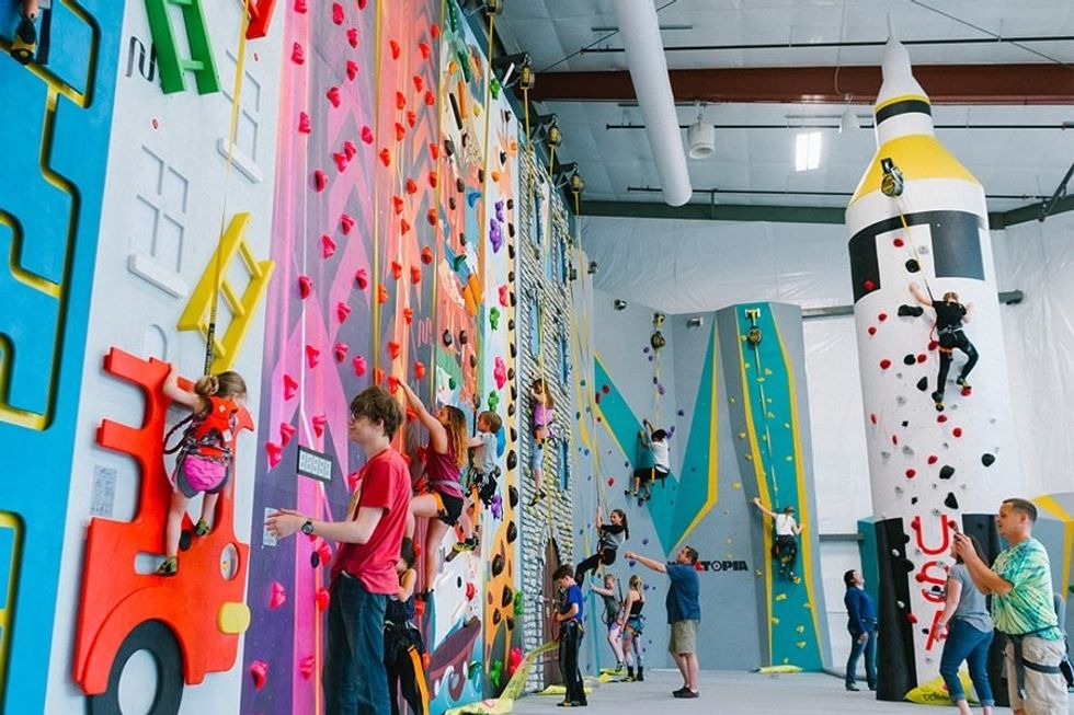 Walltopia High Point Climbing USA Shuttle Wall
