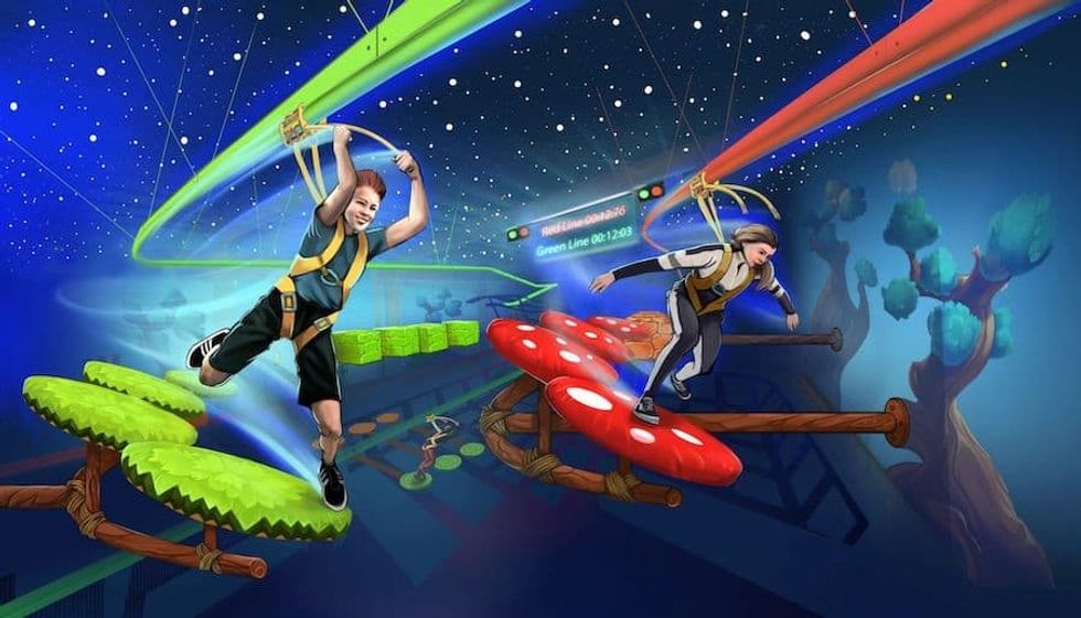 Walltopia-Rollglider-Jump-and-Run IAAPA Expo Europe 2021