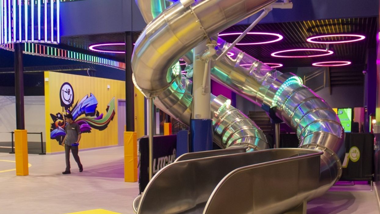 Walltopia Slides with lights